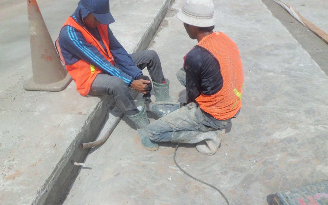 Pekerjaan Grouting Toll Padaleunyi 2015