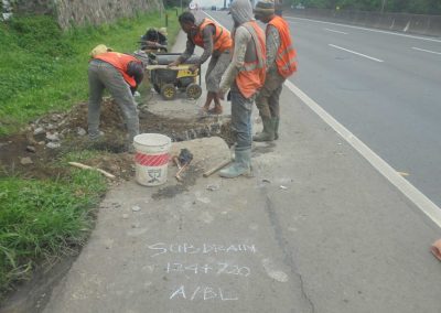 Perbaikan Pemeliharaan Grouting, Patching Aspal, Subdrain Cipularang 2016