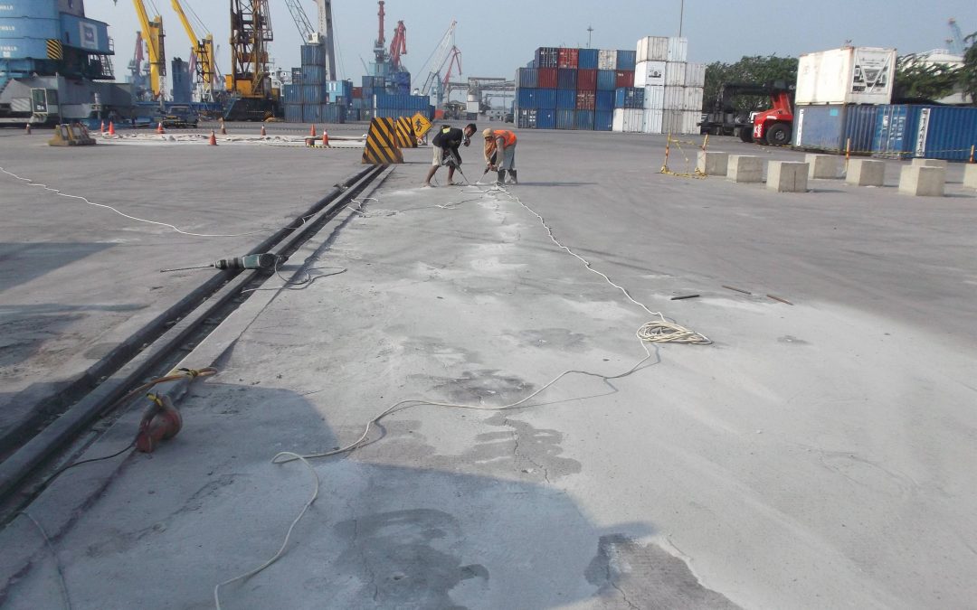 Pekerjaan Perbaikan Tanjung Priok 2015 (Beton, Expantion Joint, Grouting, Levelling, Pembersihan, RMGC)