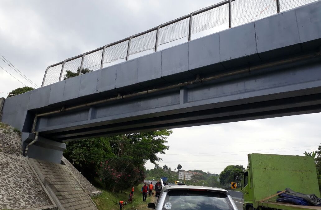 Pekerjaan Cat Railing, Cat Parapet, Barrier Jembatan Cipularang 2017