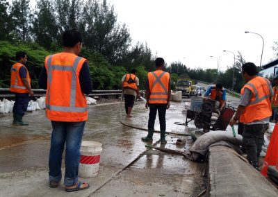 Proyek Longsoran Cikunir Tahun 2016