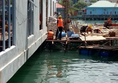 Perbaikan Dermaga Pelabuhan Internasional Sri Bintan Pura Pelindo 1 Cabang Tanjung Pinang 2016