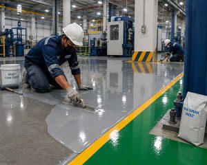 Industrial Flooring & Grouting Solution